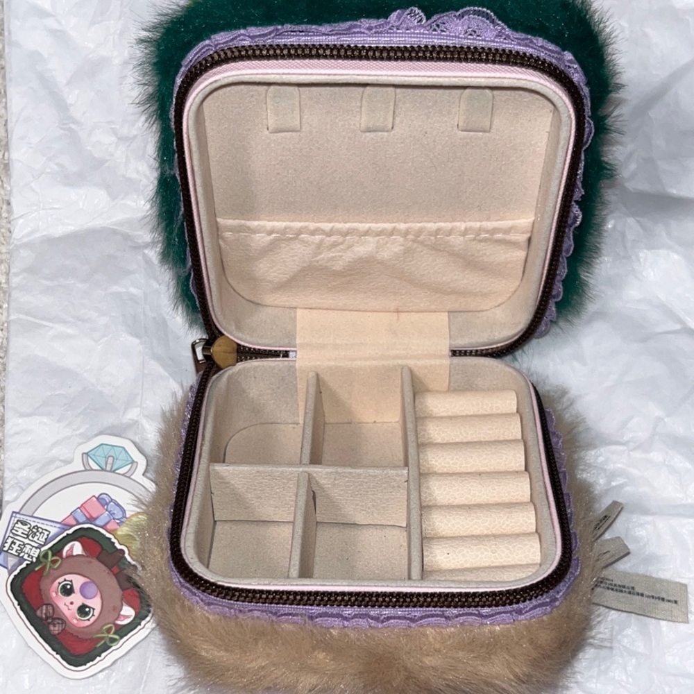 BABY THREE Plush Animal Jewelry Box - reindeer Christmas confirmed - Picture 9 of 16